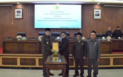 DPRD GELAR RAPAT PARIPURNA PENYERAHAN RANCANGAN KUA DAN PPAS APBD TAHUN ANGGARAN 2026